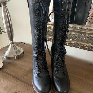 Freebird Black Grany Boots
